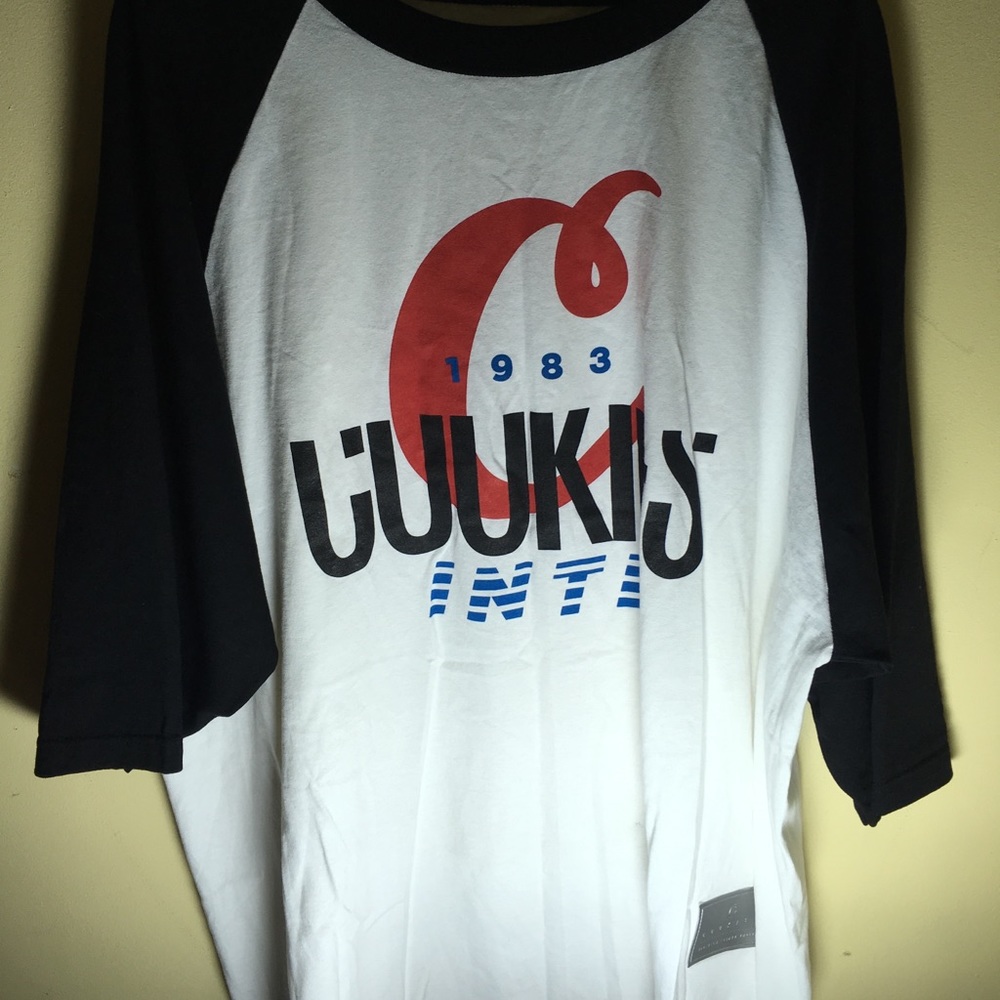 MENS SF COOKIES SHIRT 3XL LIGHTLY USED SMALL STAIN